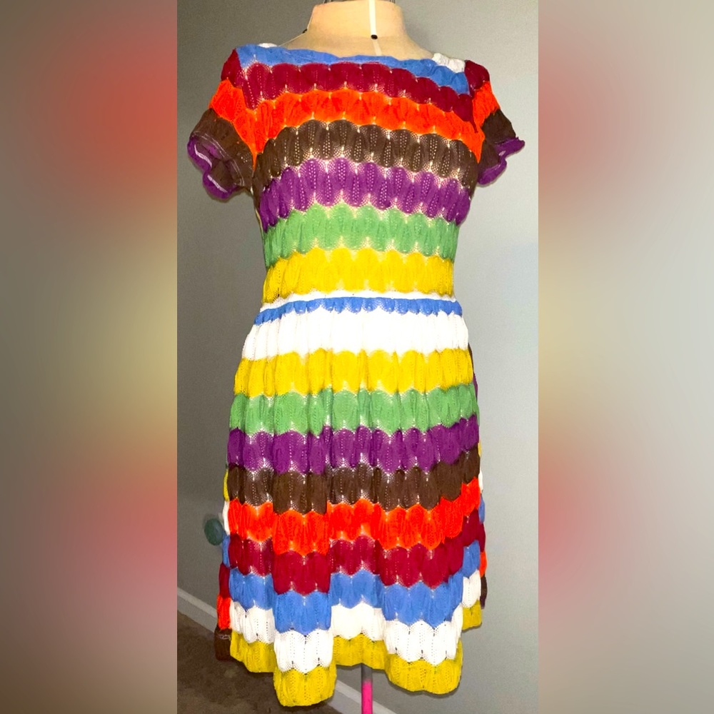Audrey 3+1 knit dress